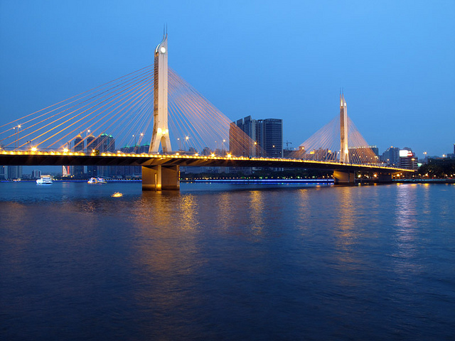 Haiyin Bridge, Pearl River, Guangzhou