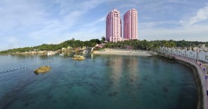 Mövenpick Resort & Spa Cebu вид с океана