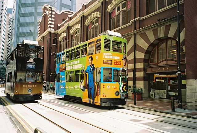 Трамваи в Гонконге