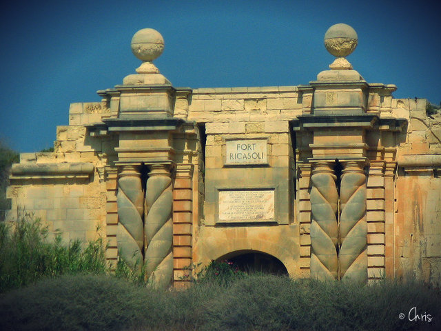 Достопримечтальности Мальты - форт Рикасоли